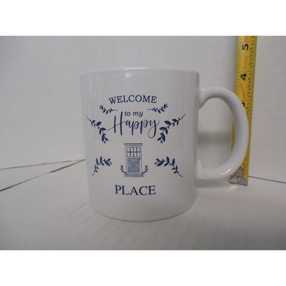 Royal Norfolk Coffee / Tea Mug "Welcome to my Happy Place" 12 oz